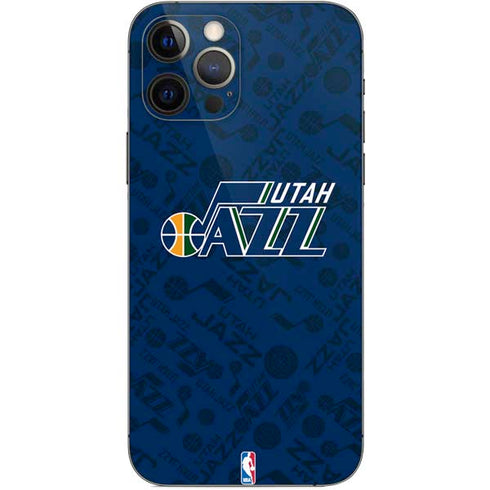 NBA Utah Jazz Blast iPhone 12 Pro Skin